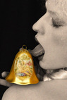 Janett Noack - erotic art on porcelain - bell