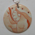 pendant - with silver catch 40,-
