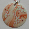 pendant - with silver catch 40,-