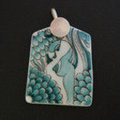 pendant - with silver catch 65,-