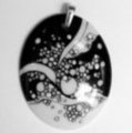 pendant - with silver catch 55,-